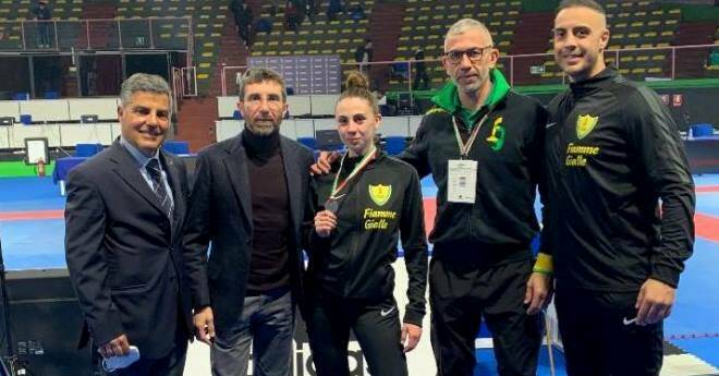 Campionati Italiani Under 21, Sofia Ferrarini è argento nel kumite