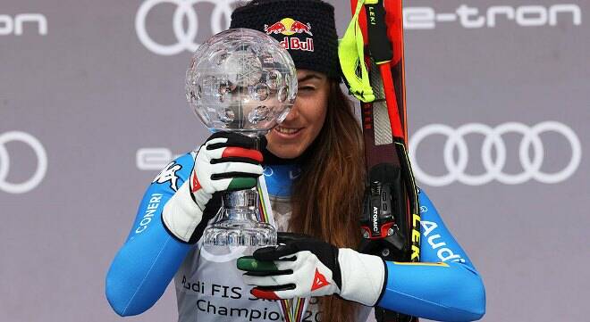 Sci Alpino, Goggia è ancora Regina di discesa: è sua la quarta Coppa del Mondo