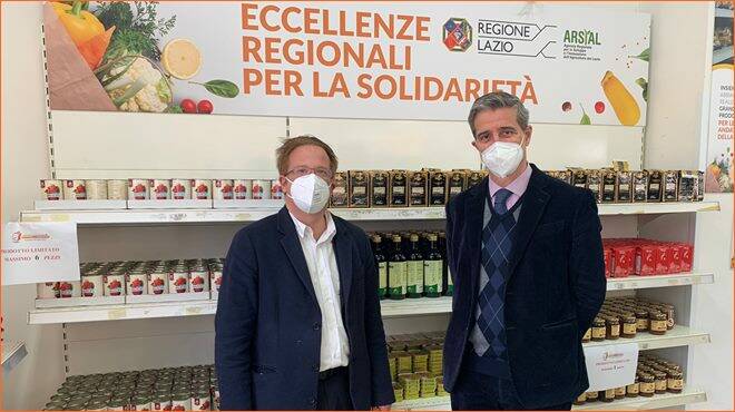 Emergenza Covid-19: da Arsial e Caritas 200mila euro per gli aiuti alimentari alle famiglie del Lazio