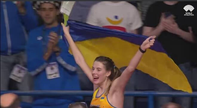 Mondiali Indoor di atletica, l’ucraina Mahuchikh è oro nell’alto