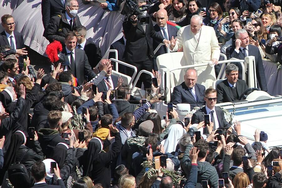 Le Palme: dopo due anni torna in piazza San Pietro la messa del Papa