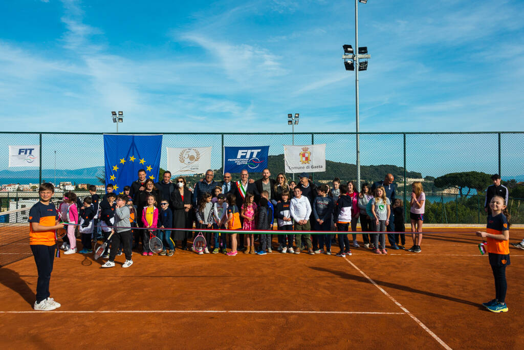 Gaeta, inaugurata la “Cittadella del Tennis”: una struttura ecosostenibile