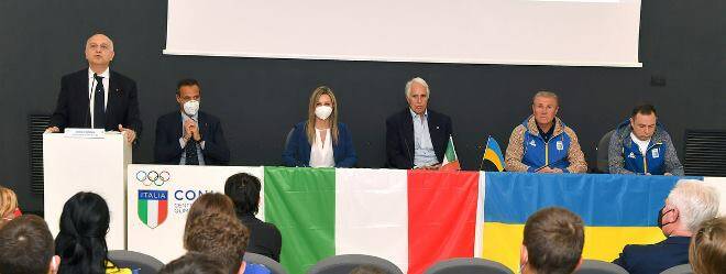 Lo sport italiano in aiuto dell’Ucraina e dei suoi atleti: al Coni l’incontro solidale