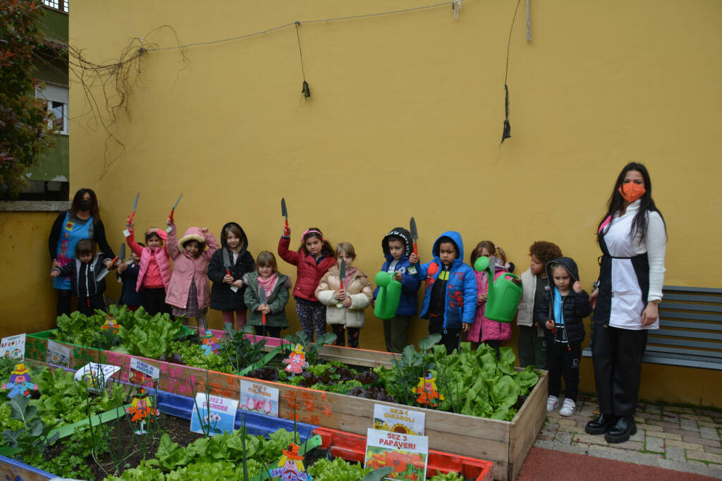 Pomezia, orti didattici nelle scuole dell’infanzia comunali