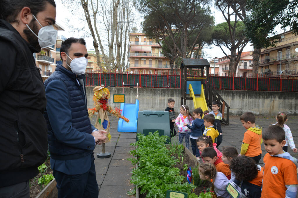 Pomezia, orti didattici nelle scuole dell’infanzia comunali