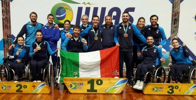 Coppa del Mondo scherma paralimpica, l’Italia fa 15 medaglie nelle prove individuali