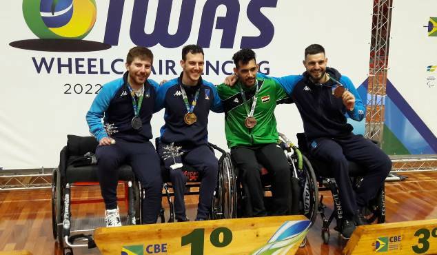 Coppa del Mondo scherma paralimpica, l’Italia fa 15 medaglie nelle prove individuali