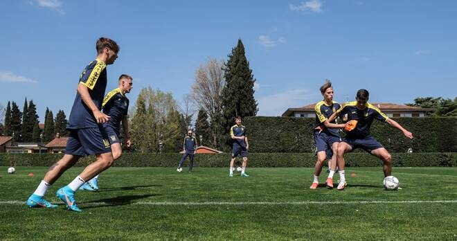 L’Under 17 dell’Ucraina a Coverciano, il coach gialloblù: “Grazie alla Figc”