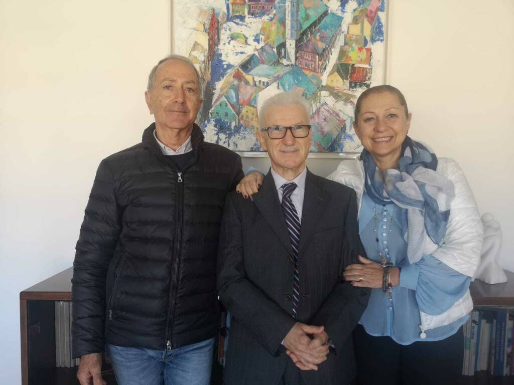 Beniamino Maschietto, Antonio Ciccarelli e Stefania Stravato
