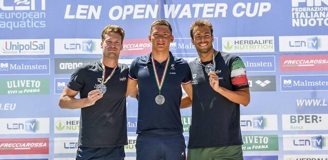 Nuoto di fondo, Paltrinieri è bronzo alla Coppa Len di Piombino