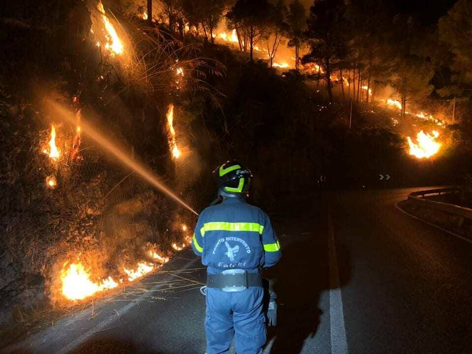 Incendi, il Comune di Fondi si attiva per prevenire i roghi sul territorio