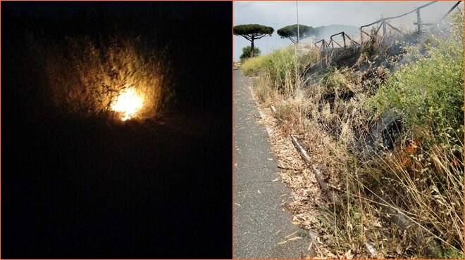 Un’altra notte di incendi dolosi ad Aranova e Granaretto