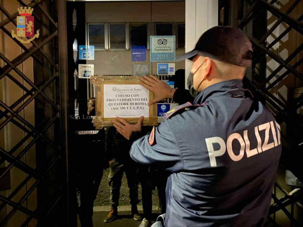 Roma, non comunica i nomi degli ospiti in Polizia: “chiuso” un albergo