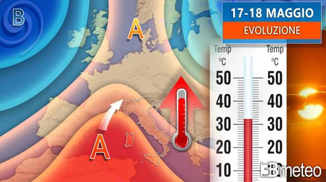 Meteo mercoledì: tra anticiclone, caldo estivo e locali temporali. I dettagli