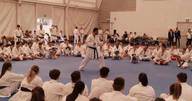 Unione Italiana Karate: Savio Loria al raduno nazionale di Siena