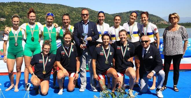 Canottaggio, spettacolo ai Campionati Italiani: sul podio i medagliati olimpici