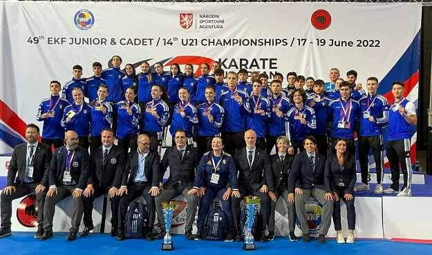 Italkarate,12 medaglie giovanili agli Europei. Benetello: “Un grande successo”