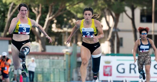 Atletica paralimpica, Sabatini batte Caironi nei 100 metri a Grosseto