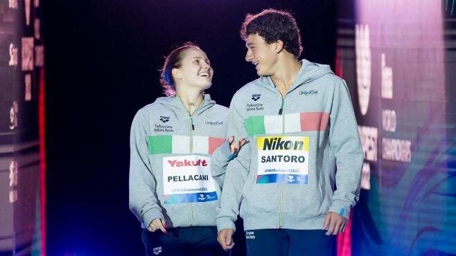 Europei di Nuoto, Santoro-Pellacani da podio: è bronzo nel sincro misto