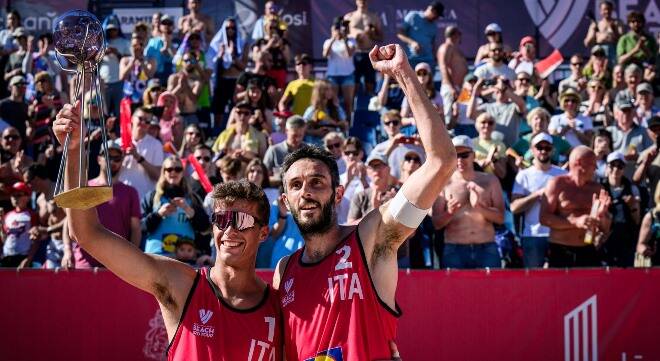 Beach volley: la coppia Nicolai-Cottafava trionfa all’Elite 16