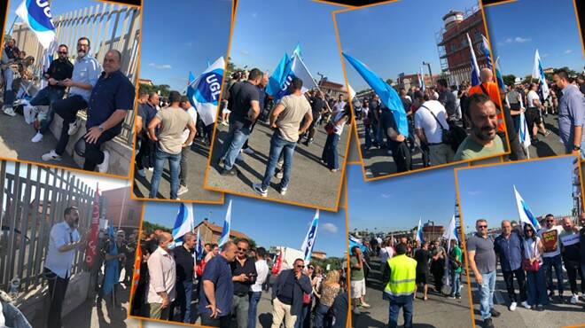 Fiumicino: Gate Gourmet, la protesta dei lavoratori arriva sotto la sede della DNata