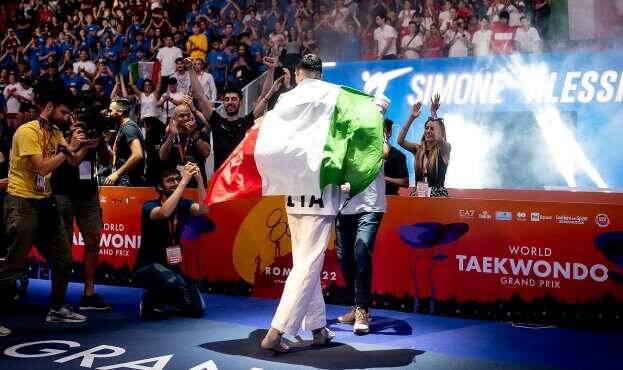 Taekwondo, Alessio vince il Grand Prix di Roma: “Splendido oro in casa”