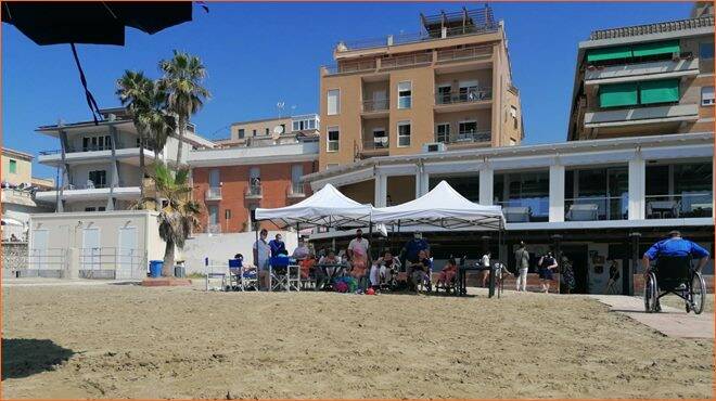 Anzio, sulla Riviera Mallozzi a breve sarà attiva la spiaggia attrezzata per i disabili