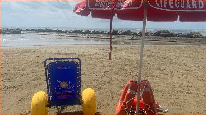 Anzio, sulla Riviera Mallozzi a breve sarà attiva la spiaggia attrezzata per i disabili
