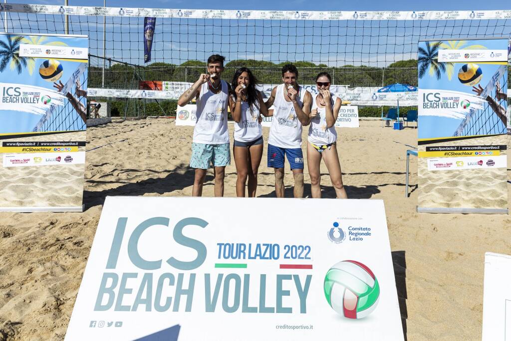 Ics Beach Volley Tour Lazio: i campioni di Maccarese sono Sablone-Bondini e Rocci-Gless