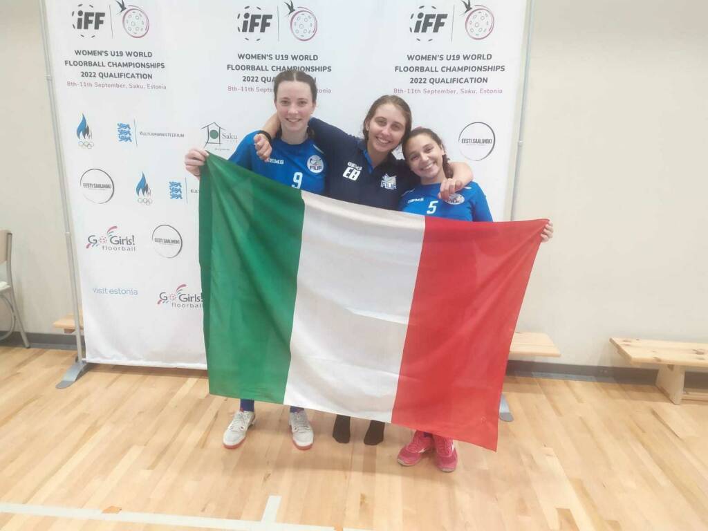 Floorball, dalla Black Lions de I Terzi 4 atlete alla nazionale italiana ai Mondiali in Polonia
