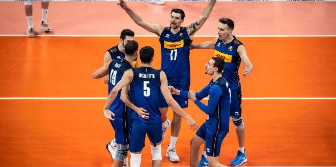 Nations League volley, l’Italia di De Giorgi vince con la Bulgaria
