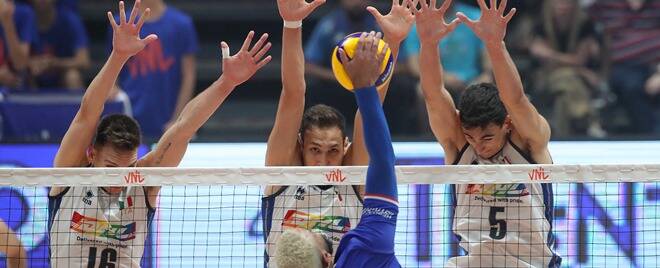 Nations League volley maschile: l’Italia perde con la Francia in semifinale
