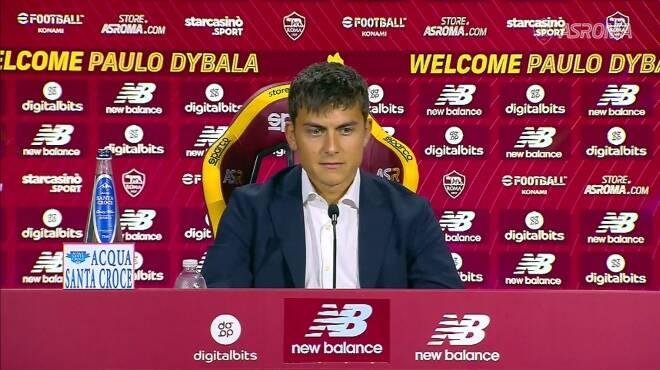 Dybala a Trigoria: “Voglio continuare a vincere”