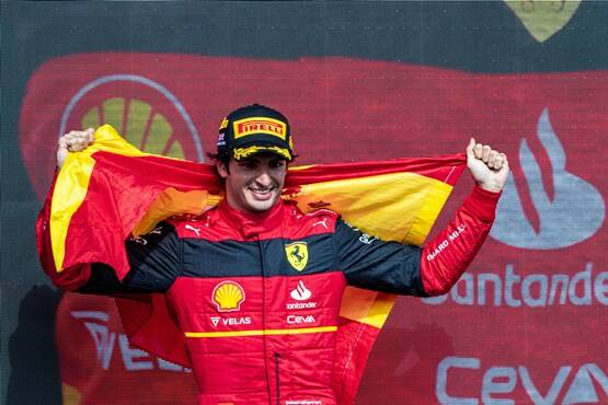 Gp del Belgio, Sainz in pole per penalità a Verstappen