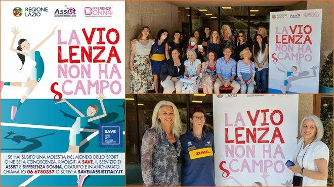 Save: la Regione Lazio in campo contro gli abusi di genere nello sport