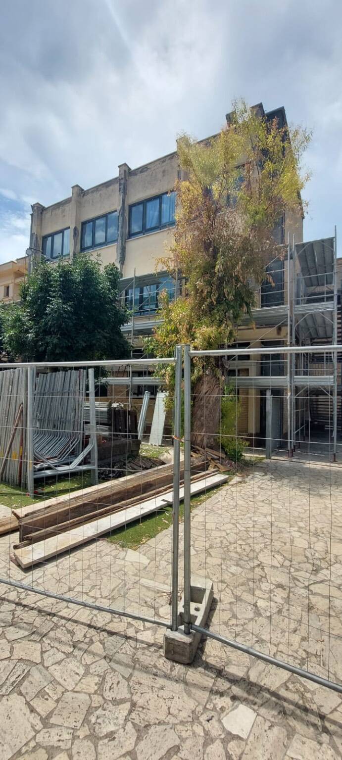 Anzio, aperto il cantiere per la ristrutturazione della scuola media di Via Ambrosini