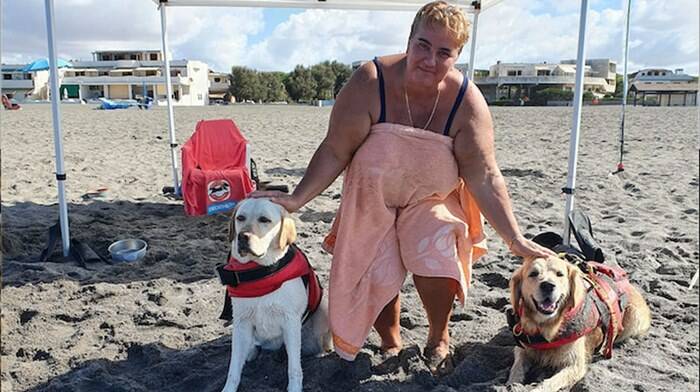 “Trappola” in mare a Montalto di Castro: in tre salvate dai cani bagnino