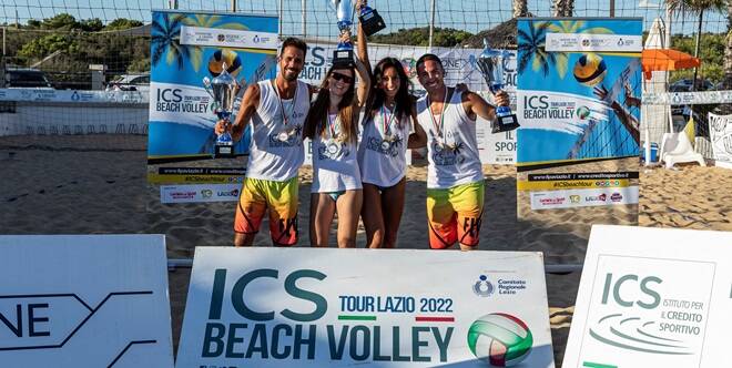 ICS Beach Volley Tour Lazio: Rossini-De Paola e Rocci-Gless sono i nuovi campioni regionali