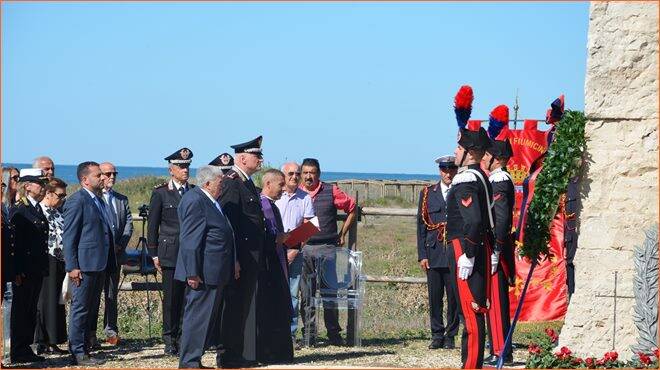Palidoro, l’Arma dei Carabinieri rende omaggio a Salvo D’Aquisto