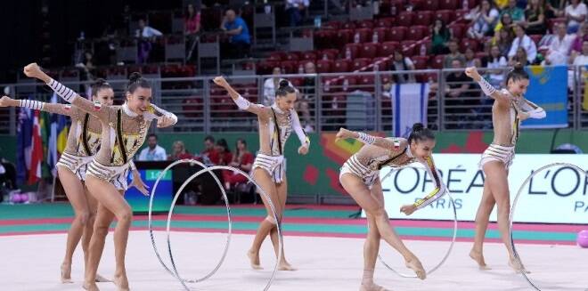 Mondiali di Ritmica, le Farfalle mancano il pass per le Olimpiadi di Parigi