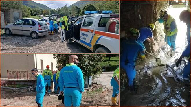 Da Fiumicino a Cantiano Marche: la Misericordia in aiuto dei cittadini colpiti dall’alluvione