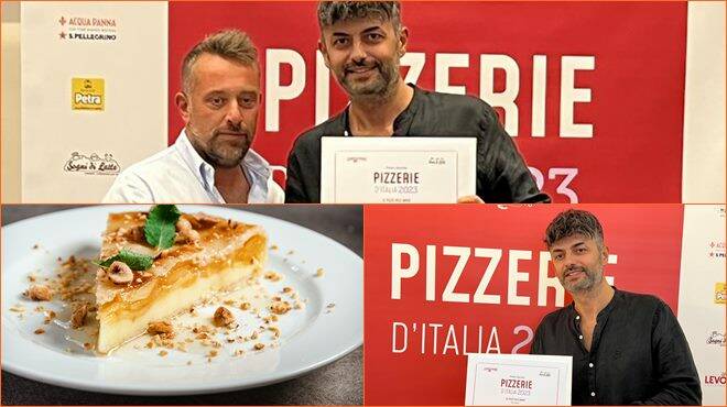 “Pucci e Manella” si aggiudica il premio migliore pizza dolce del Gambero Rosso 2023