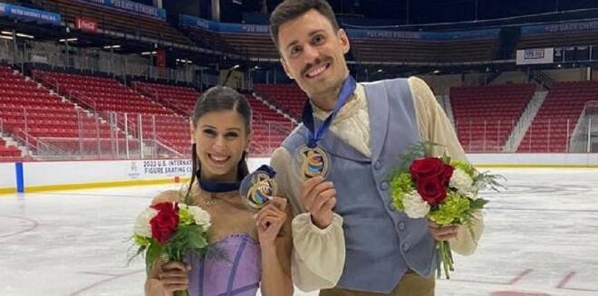 Pattinaggio artistico, Ghilardi-Ambrosini vincono l’oro nell’Us Classic International