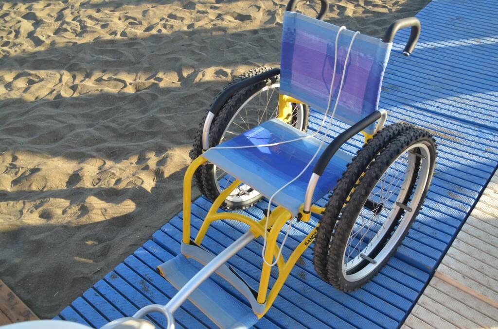 spiaggia disabili
