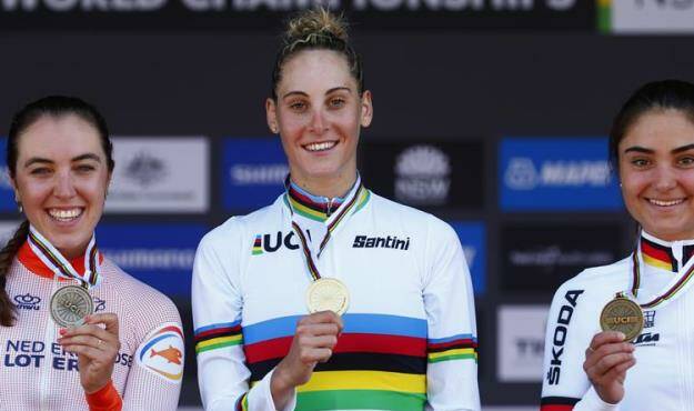 Ciclismo Under 23, Guazzini è campionessa del mondo nella cronometro