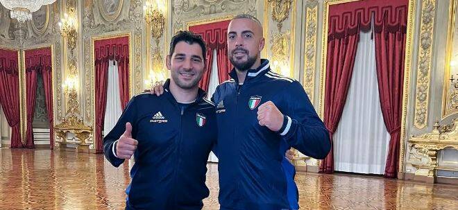 Andrea Minguzzi e Stefano Maniscalco, Legend della lotta e del karate insieme al Quirinale