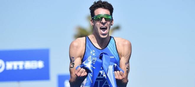 Coppa del Mondo Triathlon, l’Italia è oro con Gianluca Pozzatti