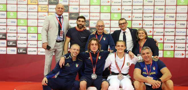 Judo: al Grand Slam di Abu Dhabi, l’Italia chiude con sei medaglie