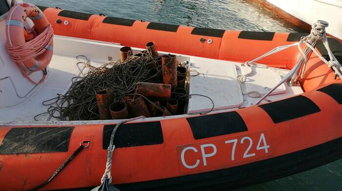 Pescatori di frodo nelle acque del golfo di Gaeta: maxi sequestro di reti e nasse