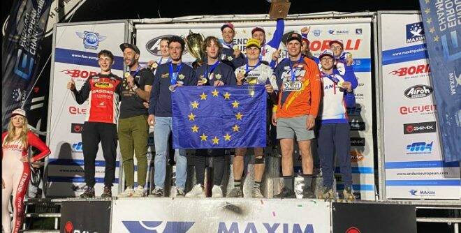 Motociclismo, l’Italia vince il titolo europeo nella classe Enduro